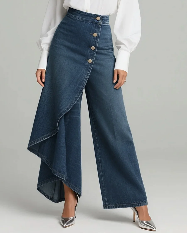 Audrey™ | Pantaloni in Denim con Vita Regolabile