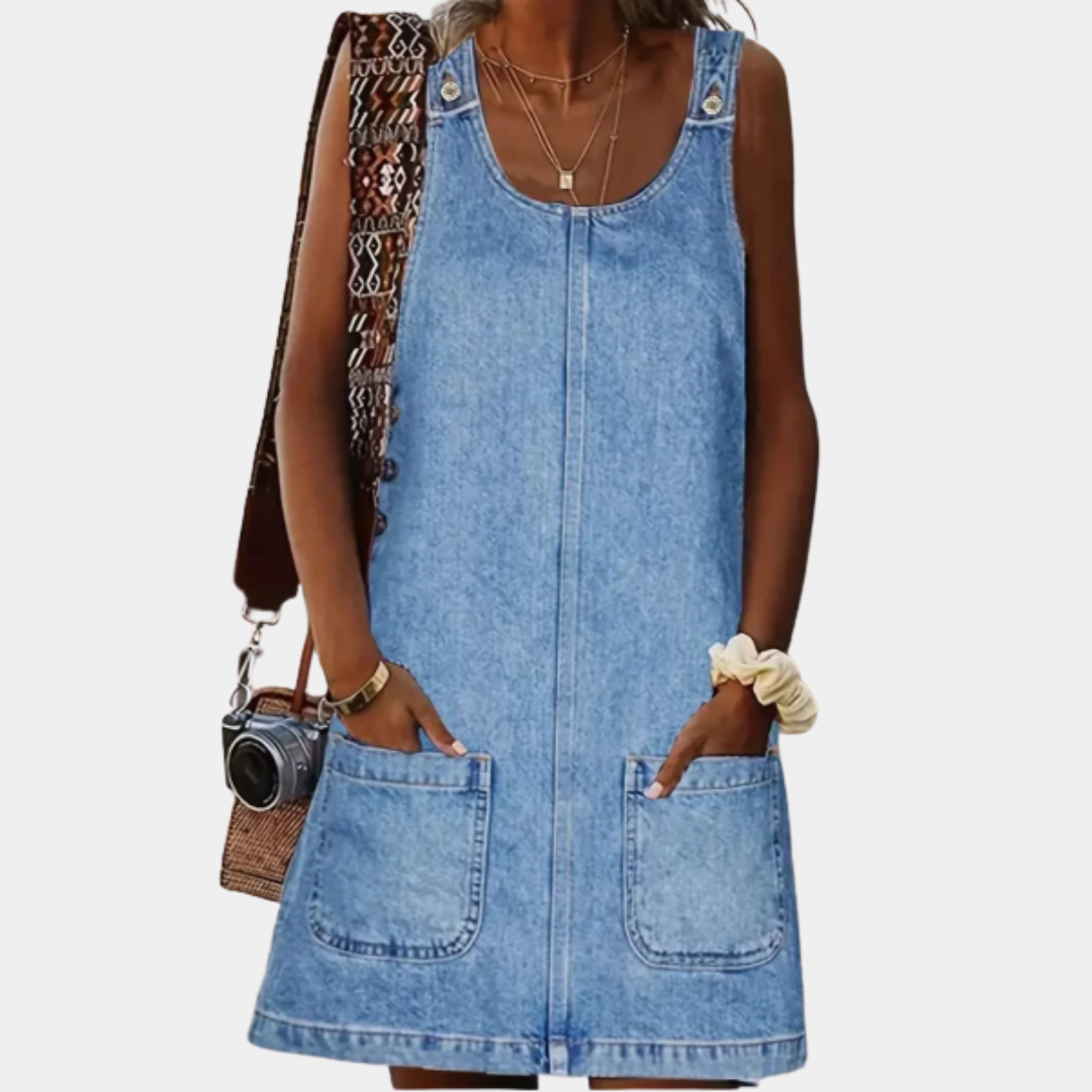 Saylor™ | Abito Casual in Denim