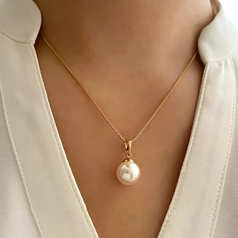 Set di gioielli Golden Grace Pearl | Oro
