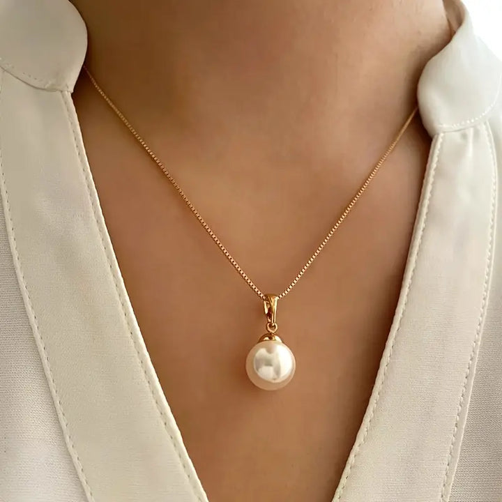 Set di gioielli Golden Grace Pearl | Oro
