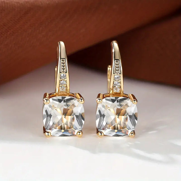 Orecchini a cerchio Mystic Stone | Oro