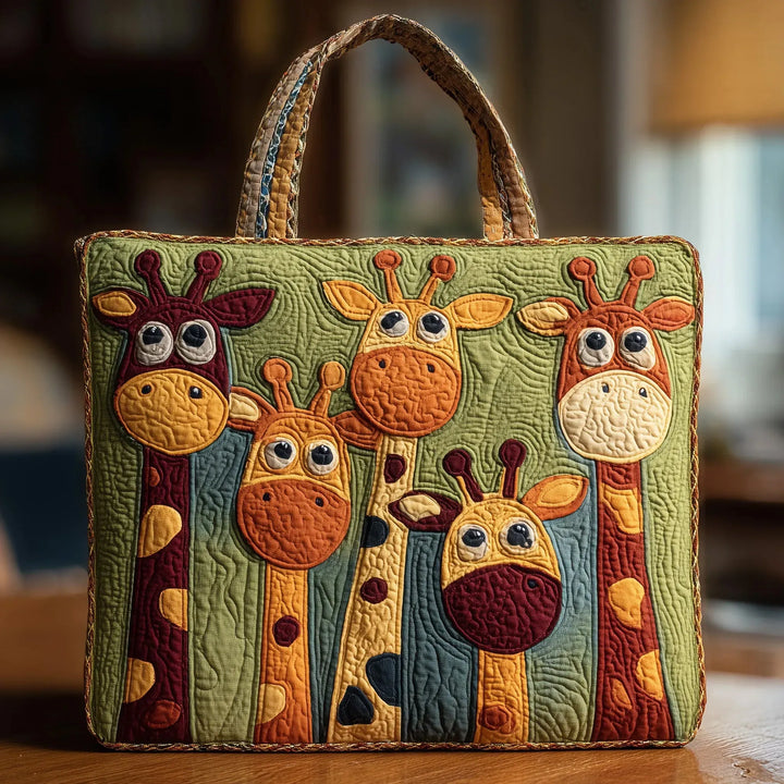Borsa Artigianale - Giraffa Savana Matelassé