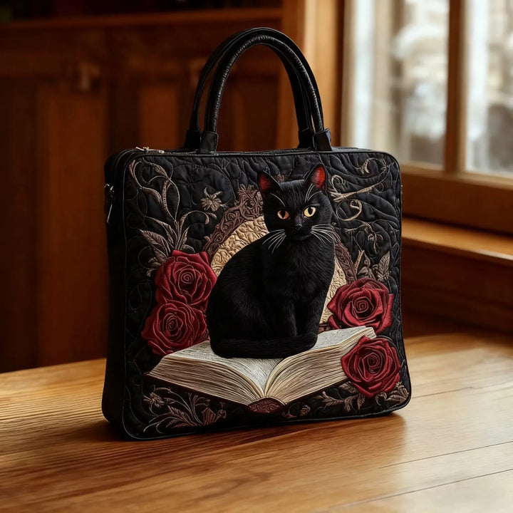 Borsa Artigianale - Gatto Nero Libri Matelassé