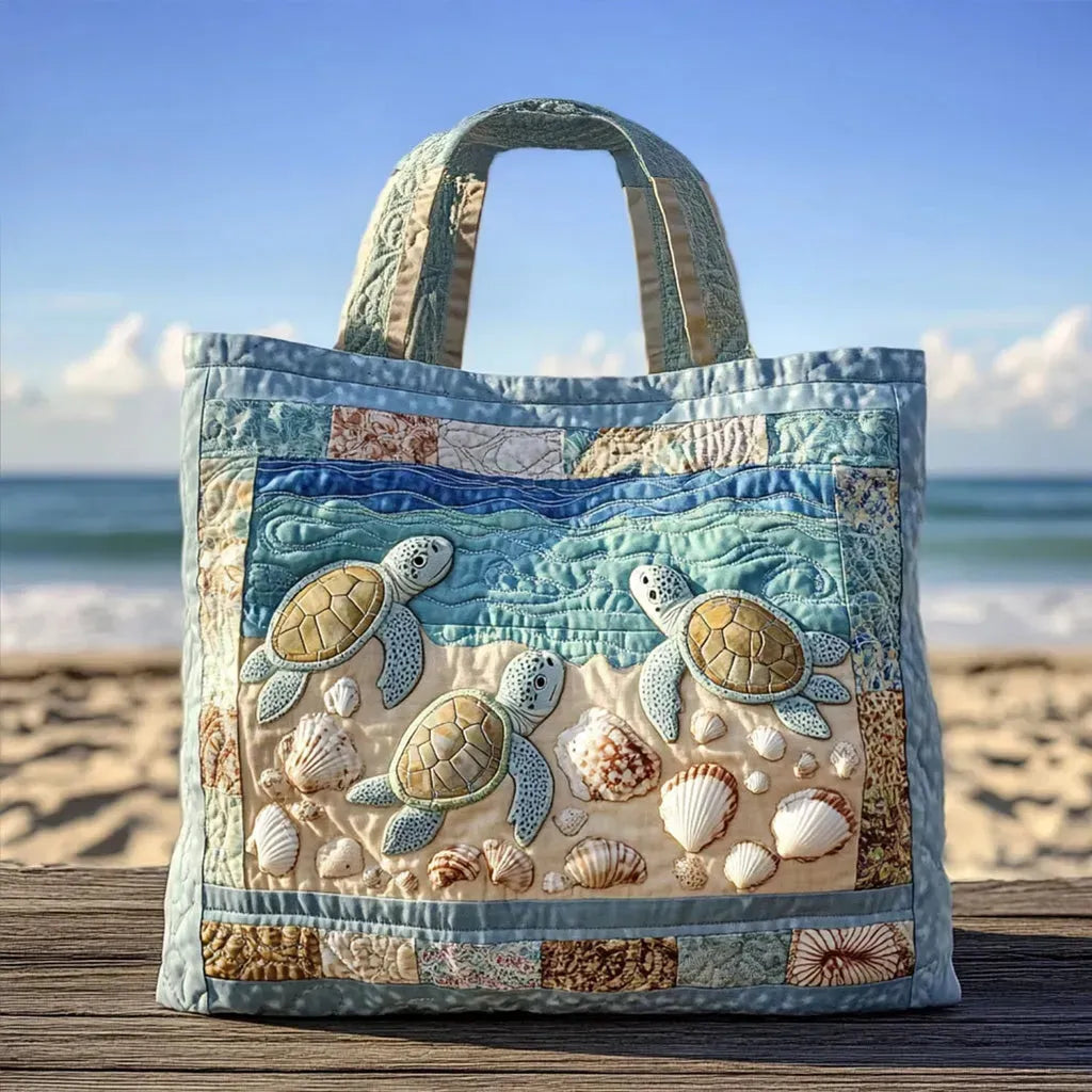 Borsa Artigianale - Tartarughe Marine Matelassé
