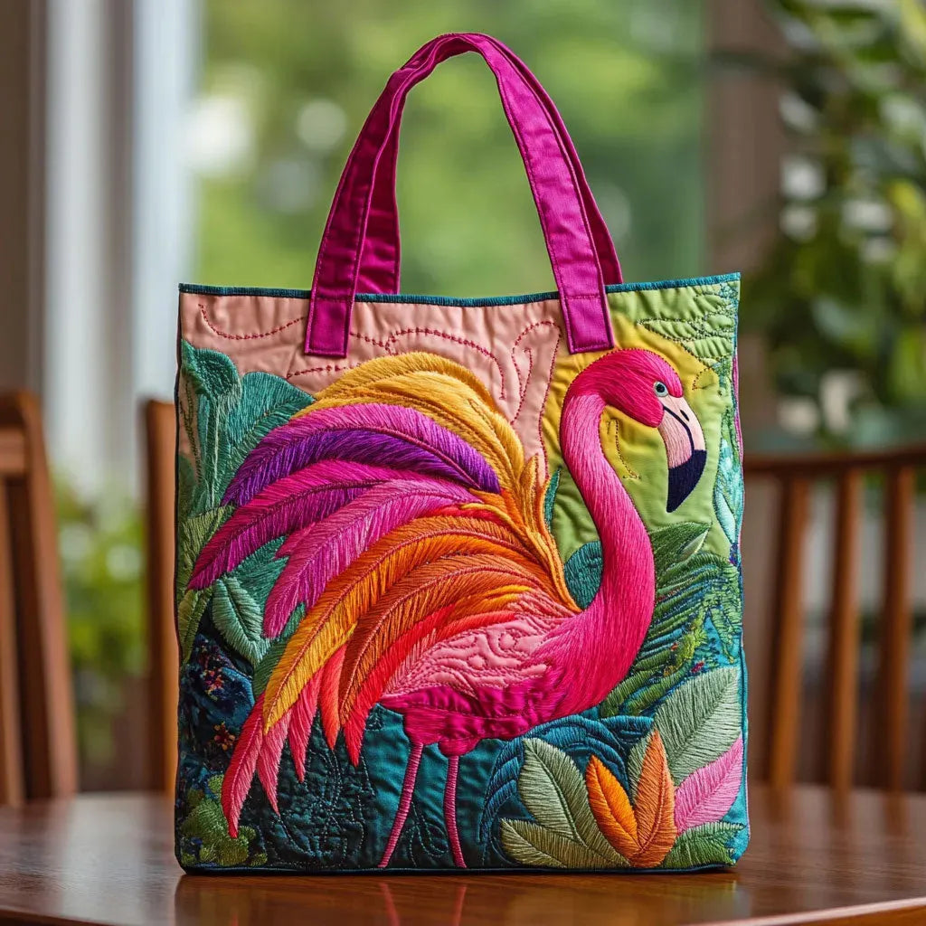 Mala Artigianale - Flamingo Arcobaleno Matelassé