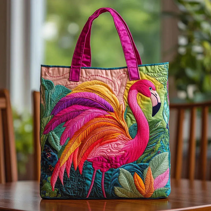 Mala Artigianale - Flamingo Arcobaleno Matelassé