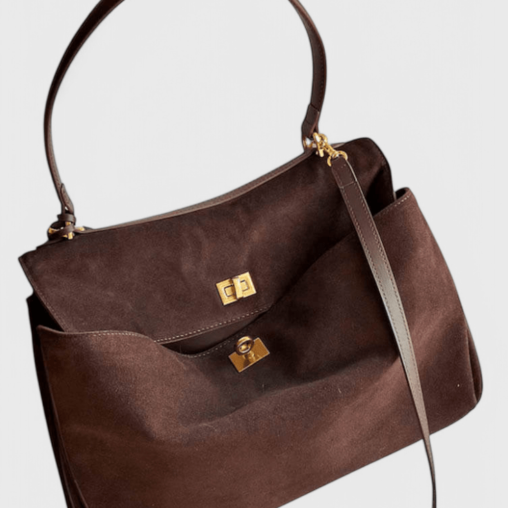 Cecilie | Borsa con Chiusura Dorata