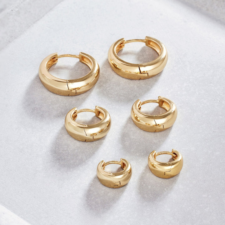 Orecchini a cerchio Rue Statement | Oro