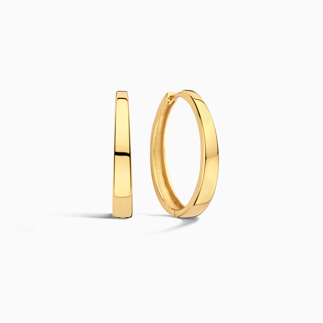 Orecchini a cerchio Gia Statement | Oro