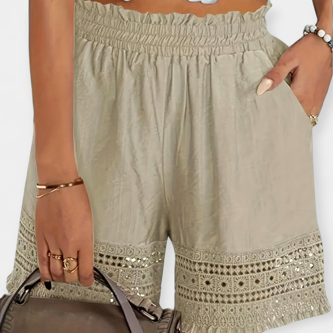 Ida | Pantaloni in Pizzo