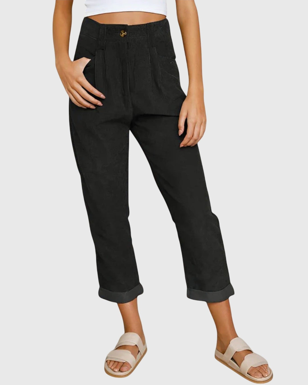 Jana | Pantaloni in Velluto