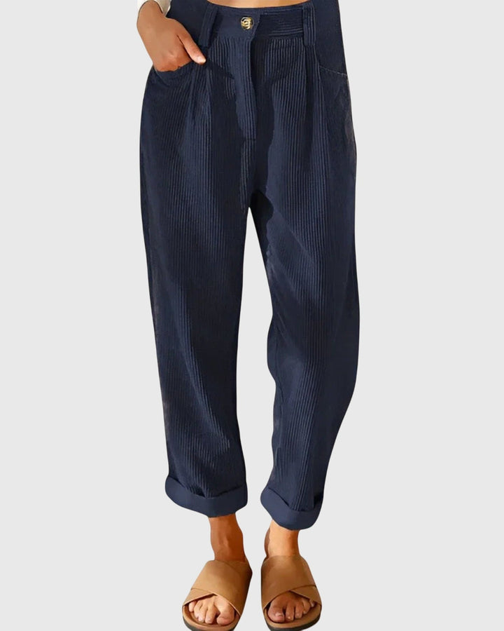 Jana | Pantaloni in Velluto