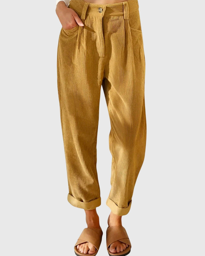 Jana | Pantaloni in Velluto