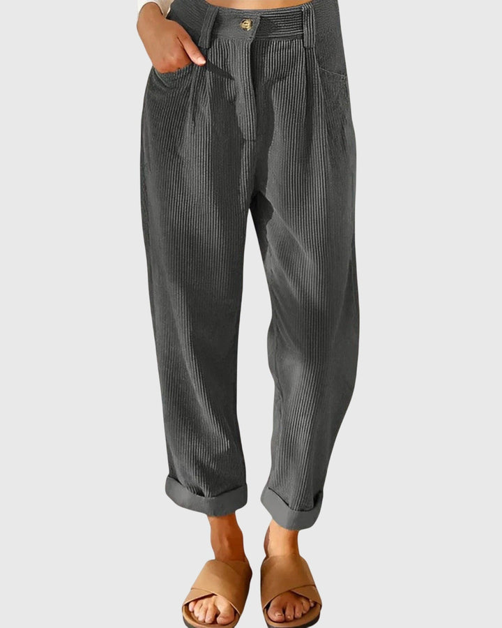 Jana | Pantaloni in Velluto