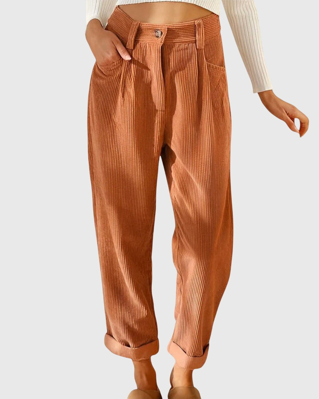 Jana | Pantaloni in Velluto