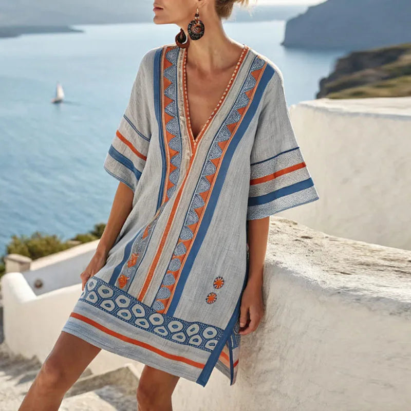Elegante Gwen - Vestito Maxi Fluido per Tutte le Occasioni