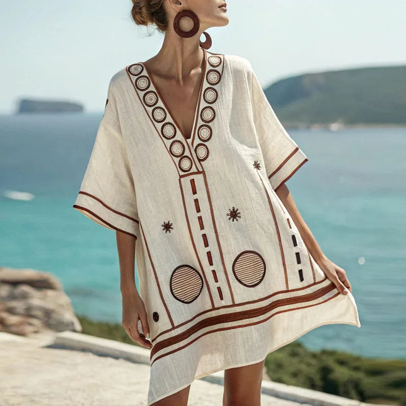 Gwen - Abito da Spiaggia Elegante e Confortevole per Giorni Caldi