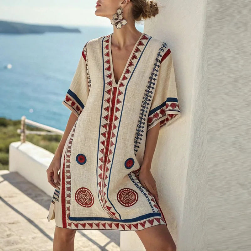 Marit - Abito da Spiaggia Elegante per uno Stile Estivo