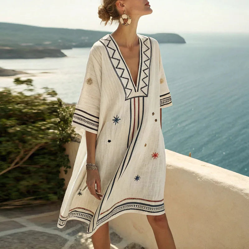 Naomi - Elegante e versatile vestito da spiaggia per i giorni d'estate