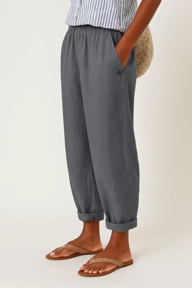 Cristina - Pantaloni in Lino e Cotone