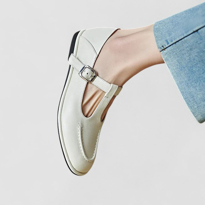 Camila – Scarpe ortopediche Mary Jane con tacco basso