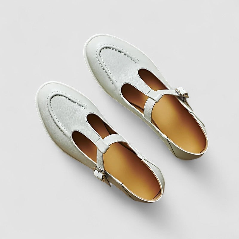 Camila – Scarpe ortopediche Mary Jane con tacco basso
