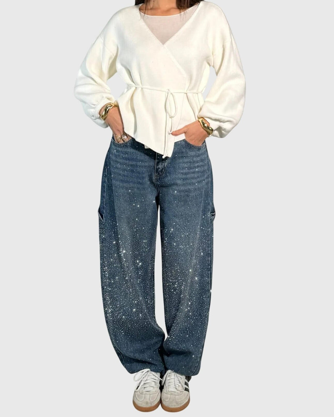 Stella | Pantaloni Diamante