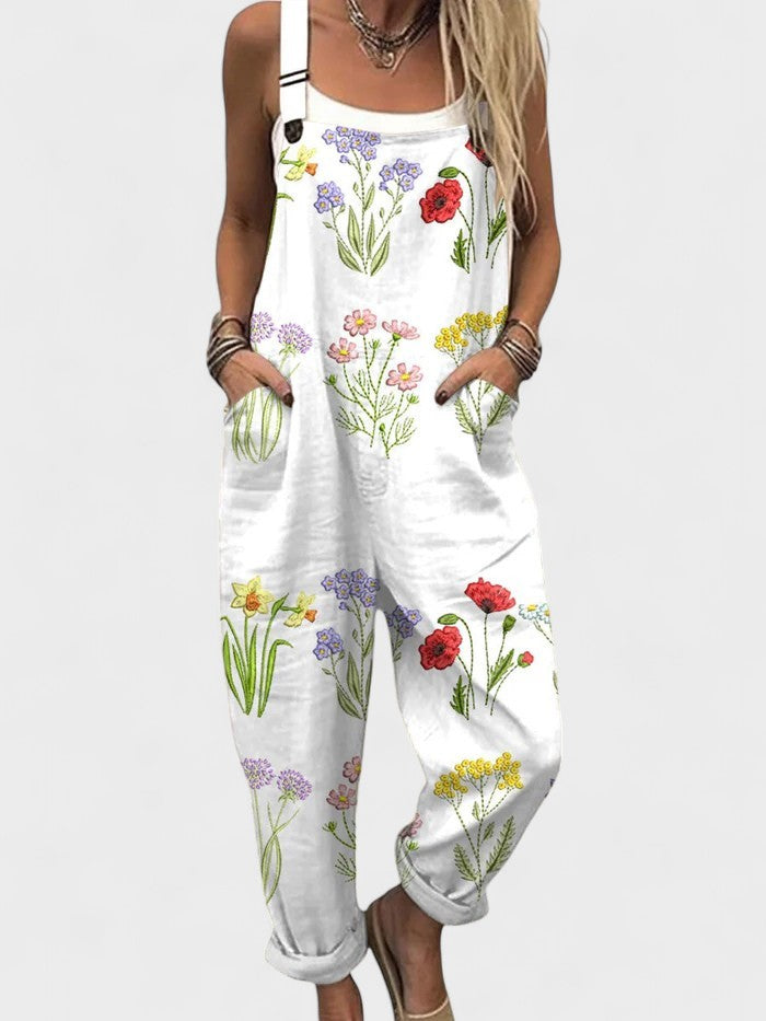 Ida | Pantaloni da Giardino Vildblomst