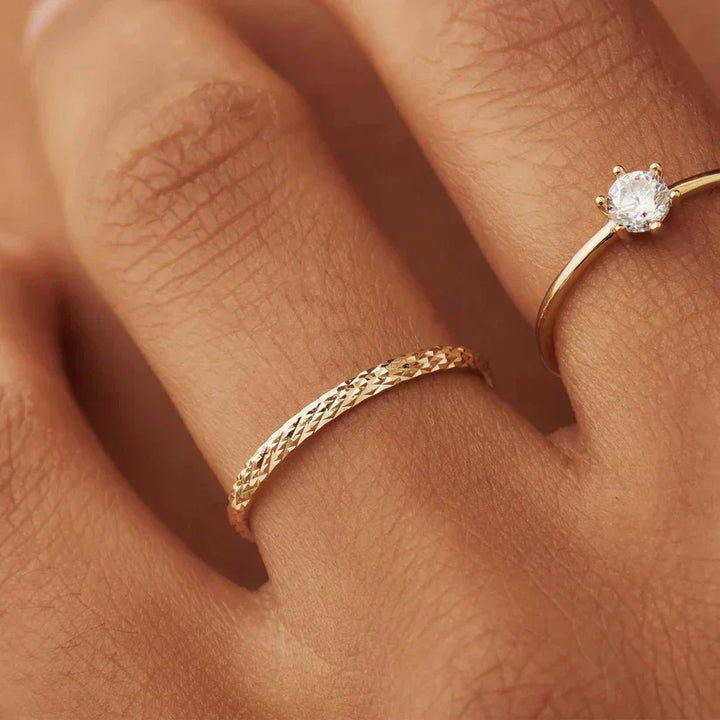 Anello Ameline Trellis | Oro