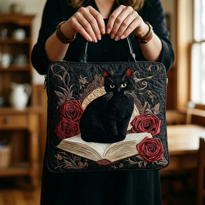 Borsa Artigianale - Gatto Nero Libri Matelassé