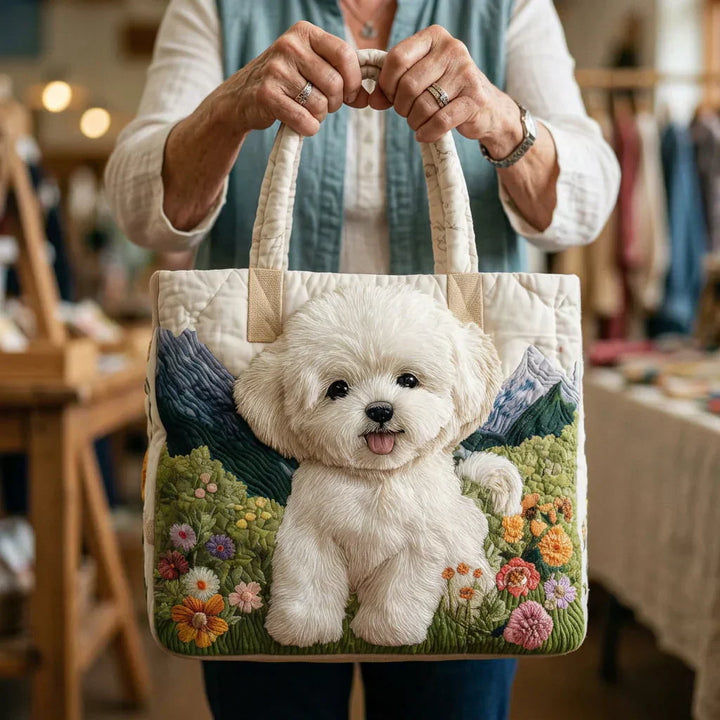 Borsa Artigianale - Cane Incantato Matelassé