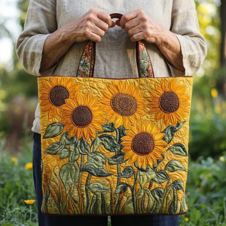 Borsa Artigianale - Girasoli Classici Matelassé