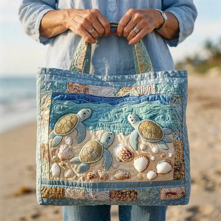 Borsa Artigianale - Tartarughe Marine Matelassé