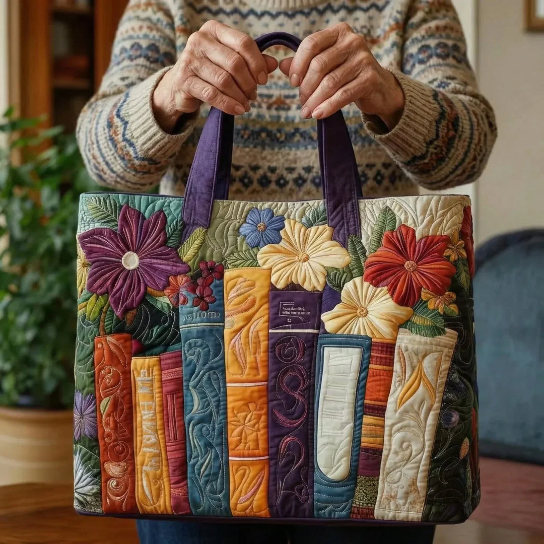 Borsa Artigianale - Amante dei Libri Matelassé