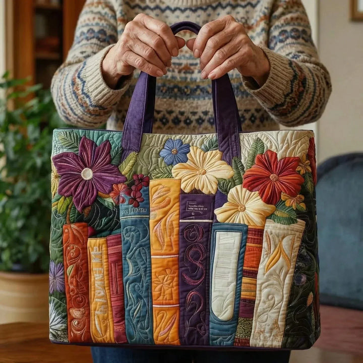 Borsa Artigianale - Amante dei Libri Matelassé