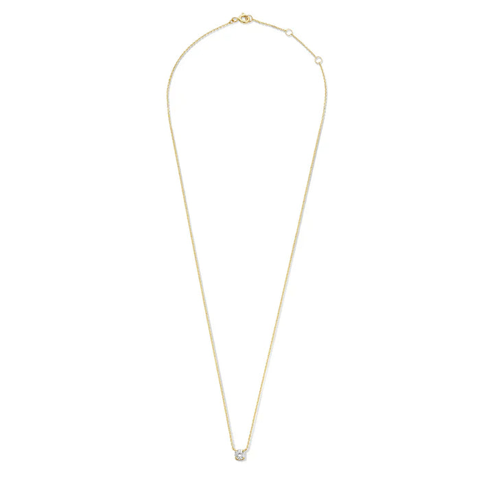 Collana Cléa con moissanite | Oro