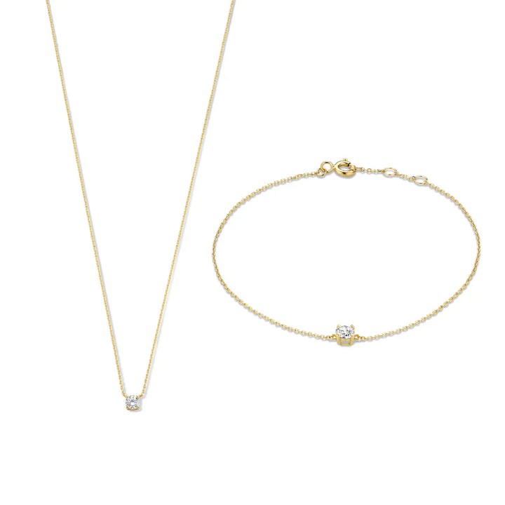 Set di pietre moissanite Cléa | Oro