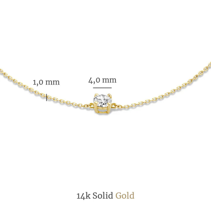 Set di pietre moissanite Cléa | Oro