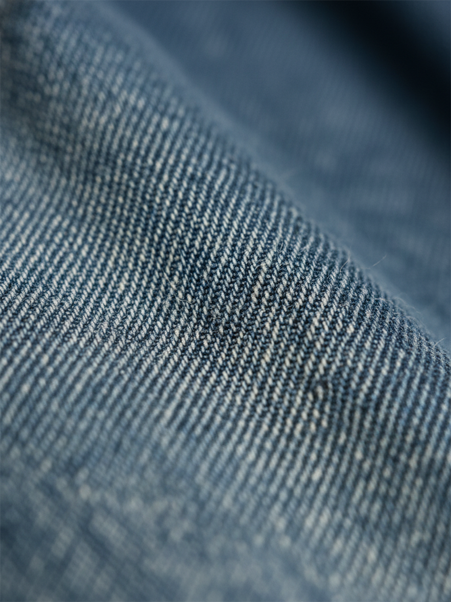 Karen™ | Vestito Maxi in Denim Lavato Vintage
