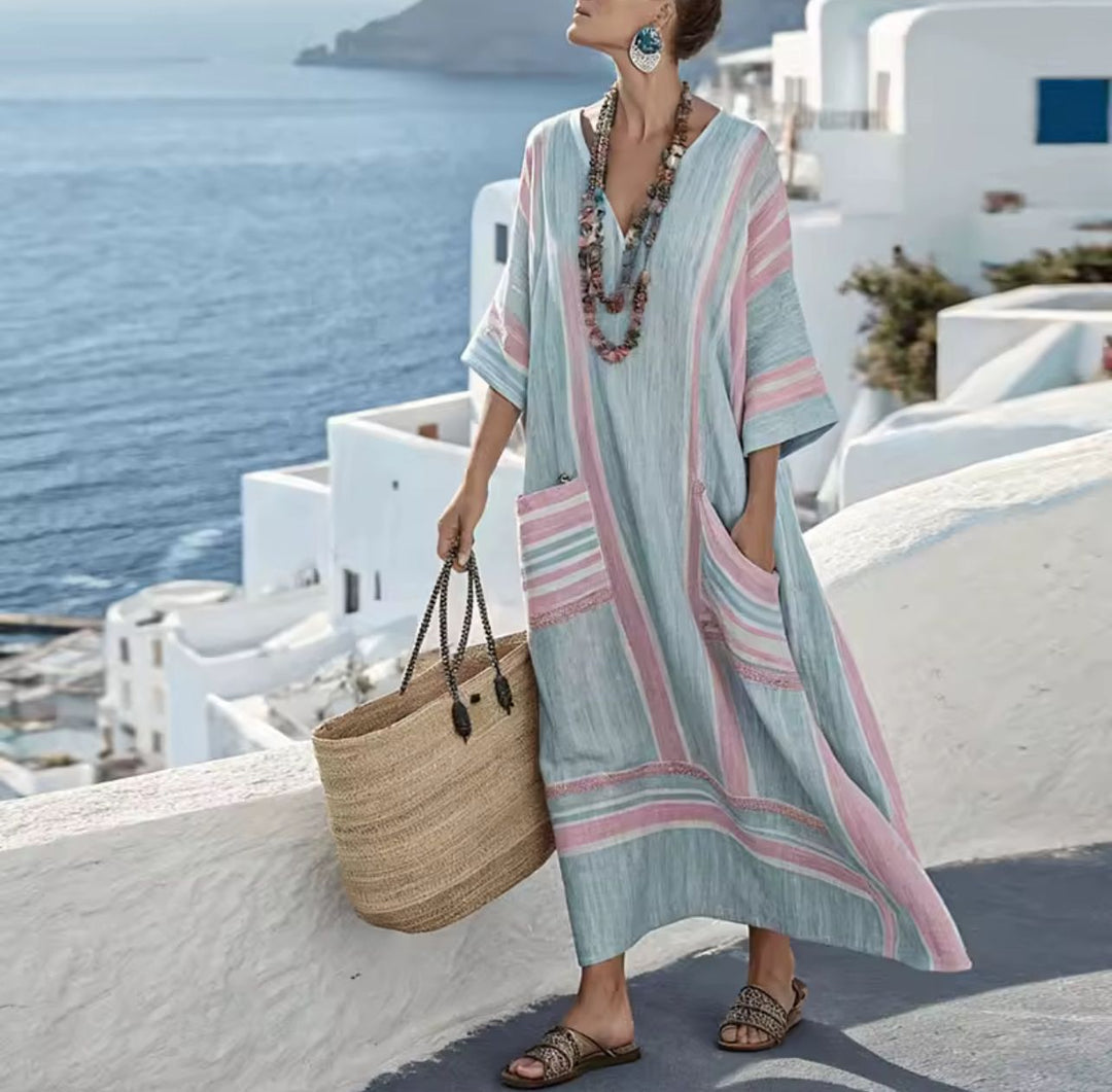 Elegante Mary - Vestito lungo da spiaggia per un look estivo alla moda