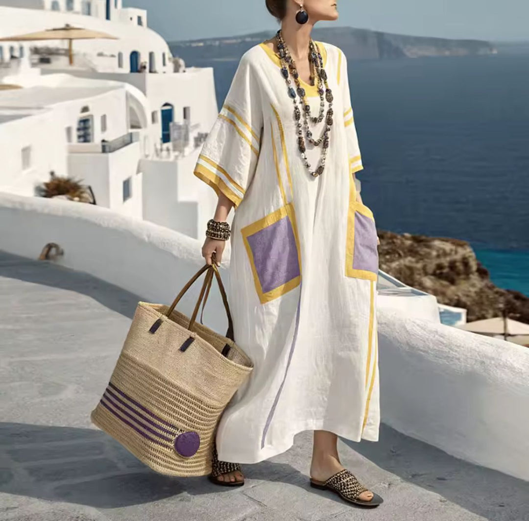 Elegante Mary - Vestito lungo da spiaggia per un look estivo alla moda